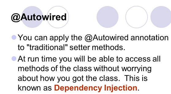 @Autowired Annotation In Spring Example - Dinesh On Java