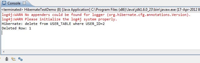 Hibernate Delete Query - Dinesh On Java